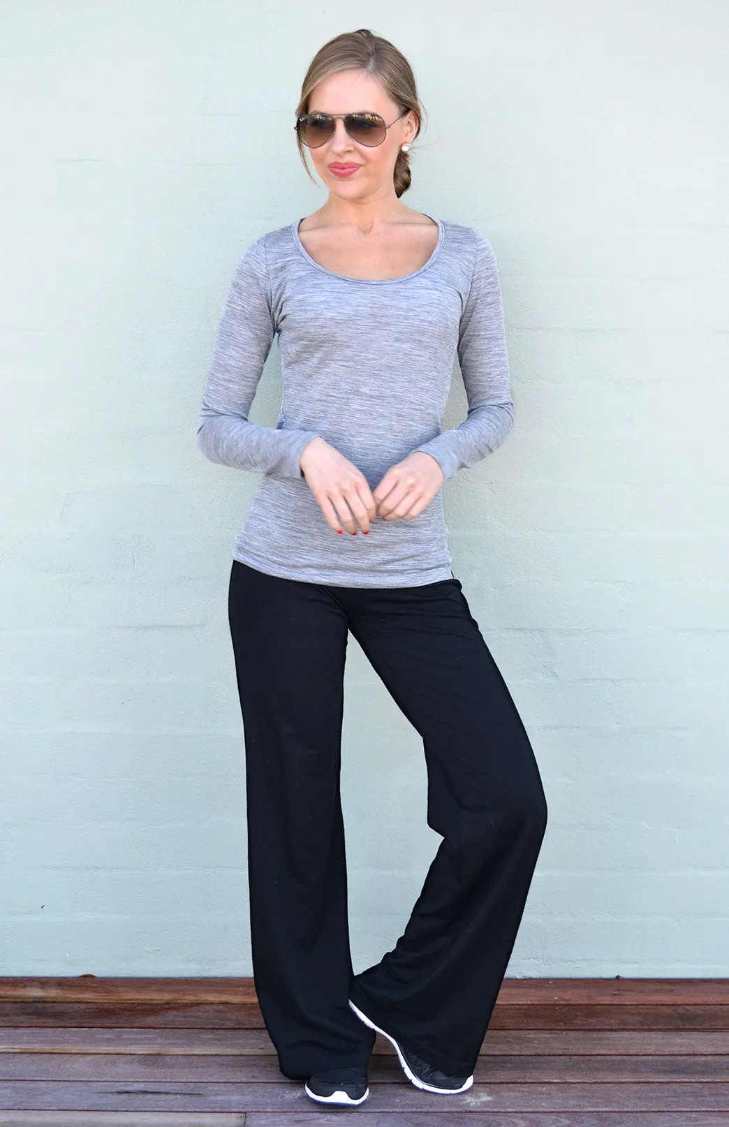 Pre Loved: Fleece Yoga Pants (size 18)