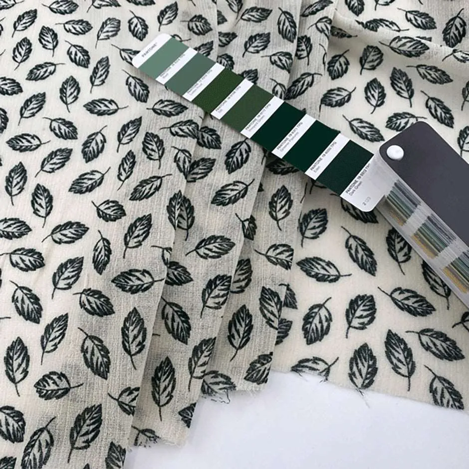 Pure wool crepe
