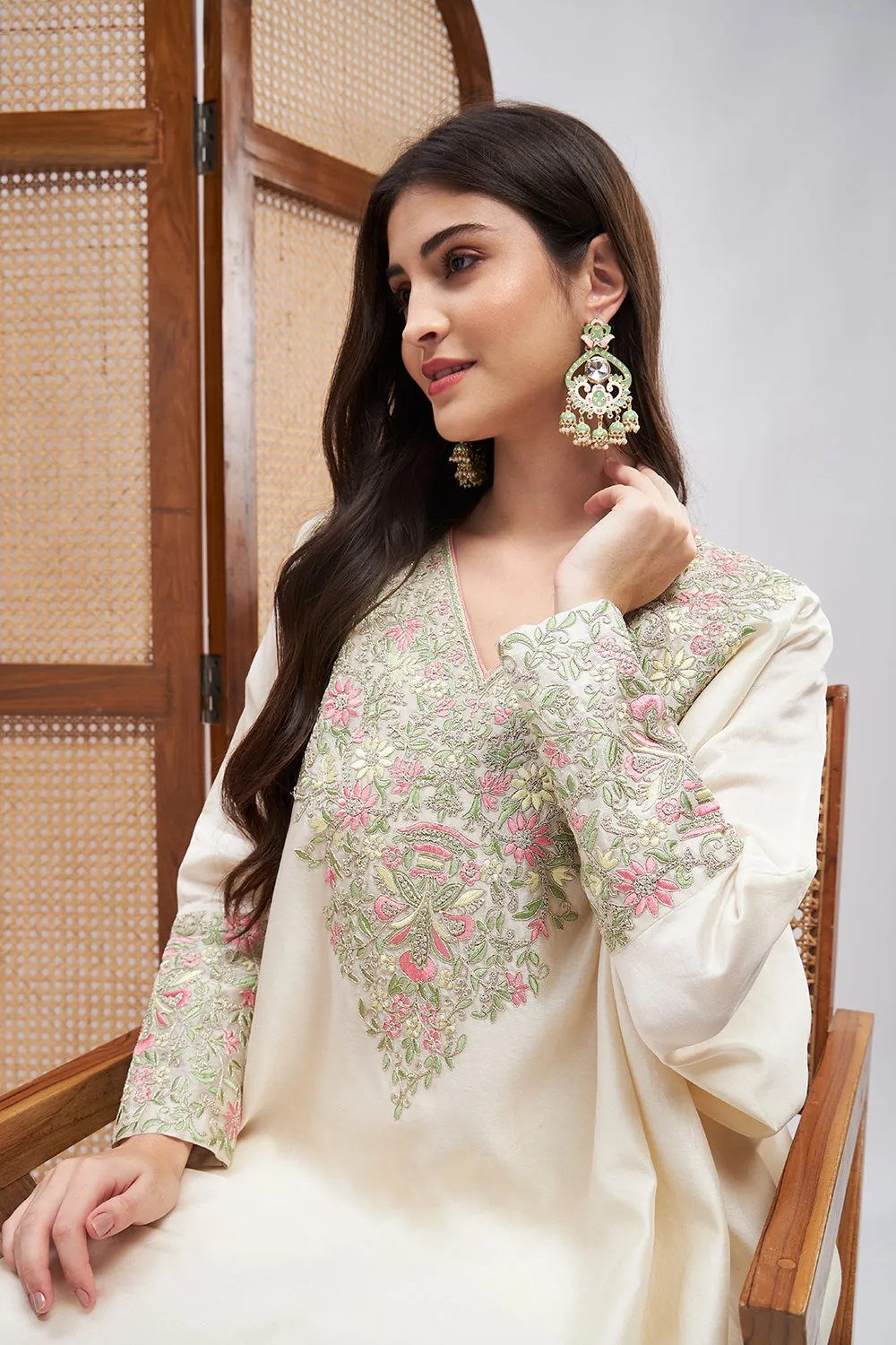 Ruhaniyat Kaftan Kurta Set