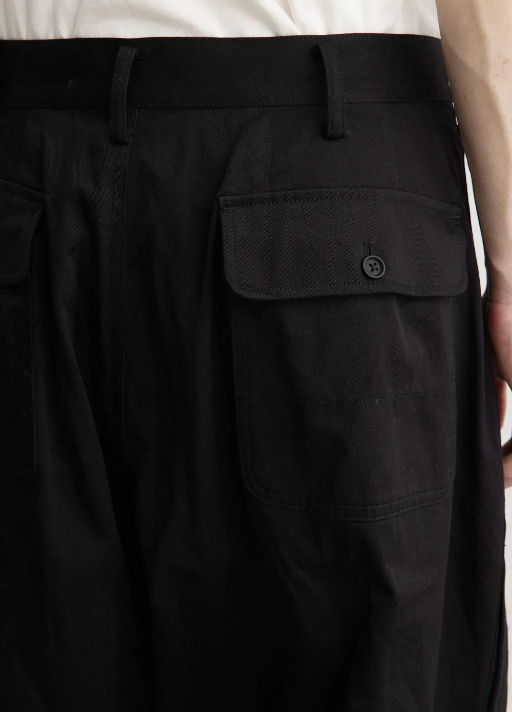 Side Action Pleats Pants