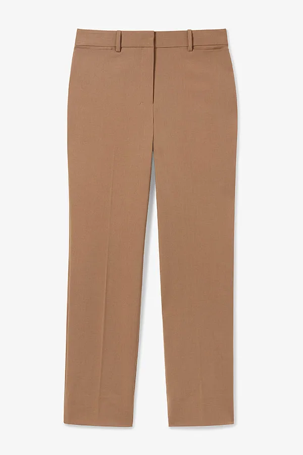 Smith Straight Trouser - Washable Wool Twill :: Camel
