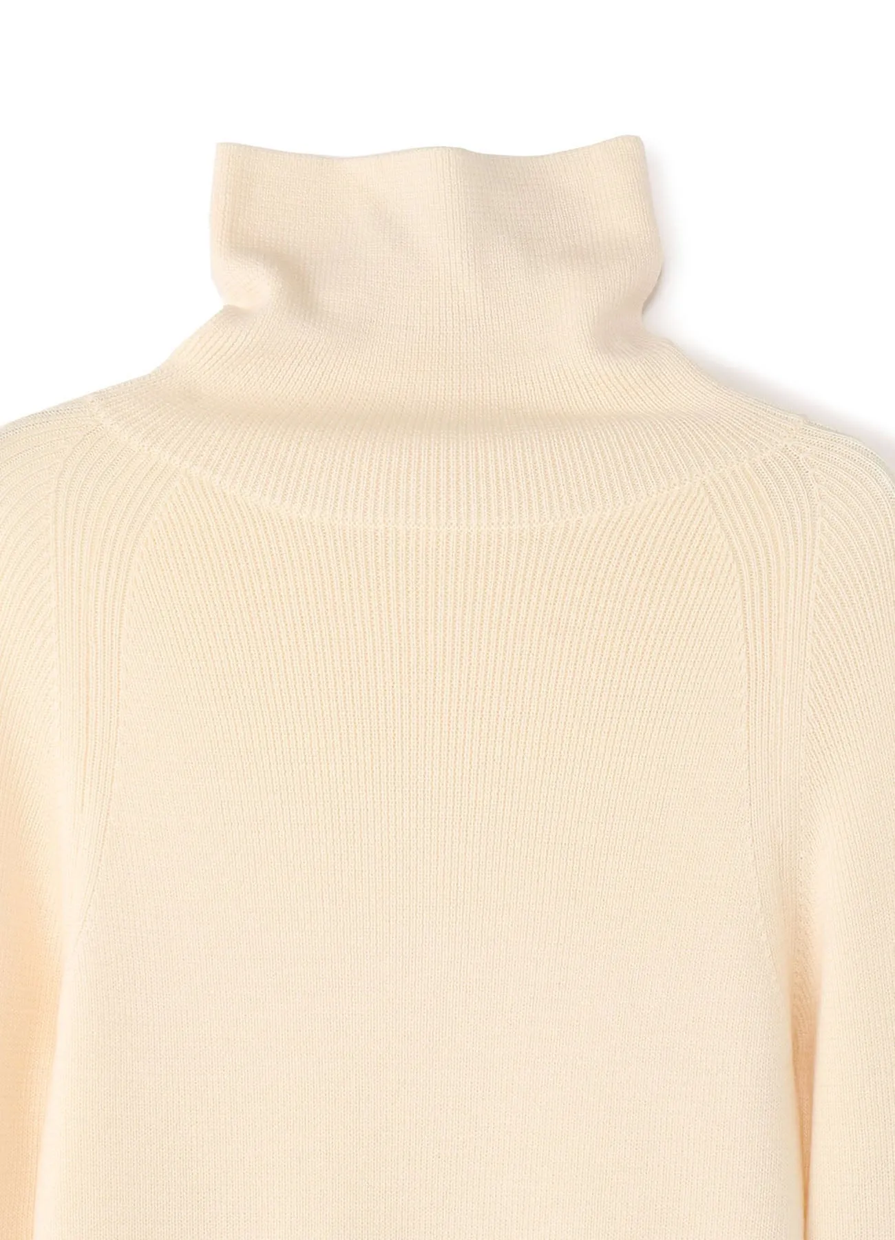 Standard W/Washable Plain Stitch Long Turtle Knitwear