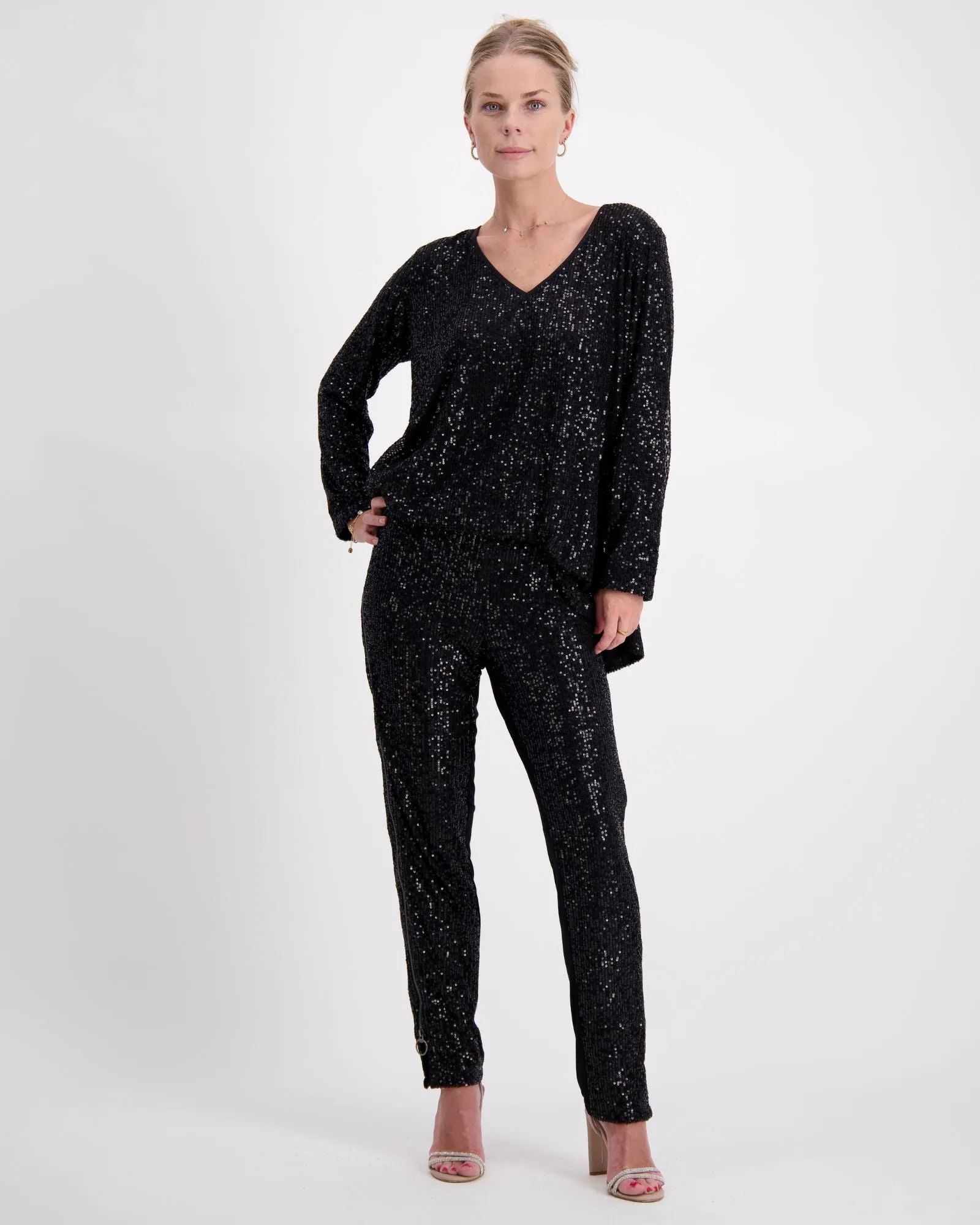 Suzie Q Seated Pants Sequins
