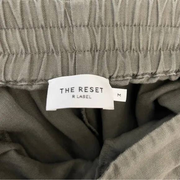 The Reset R Label Wide Leg Linen Pants