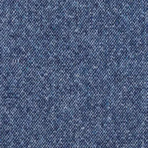 Vintage Donegal Wool Bespoke Tie - Blue