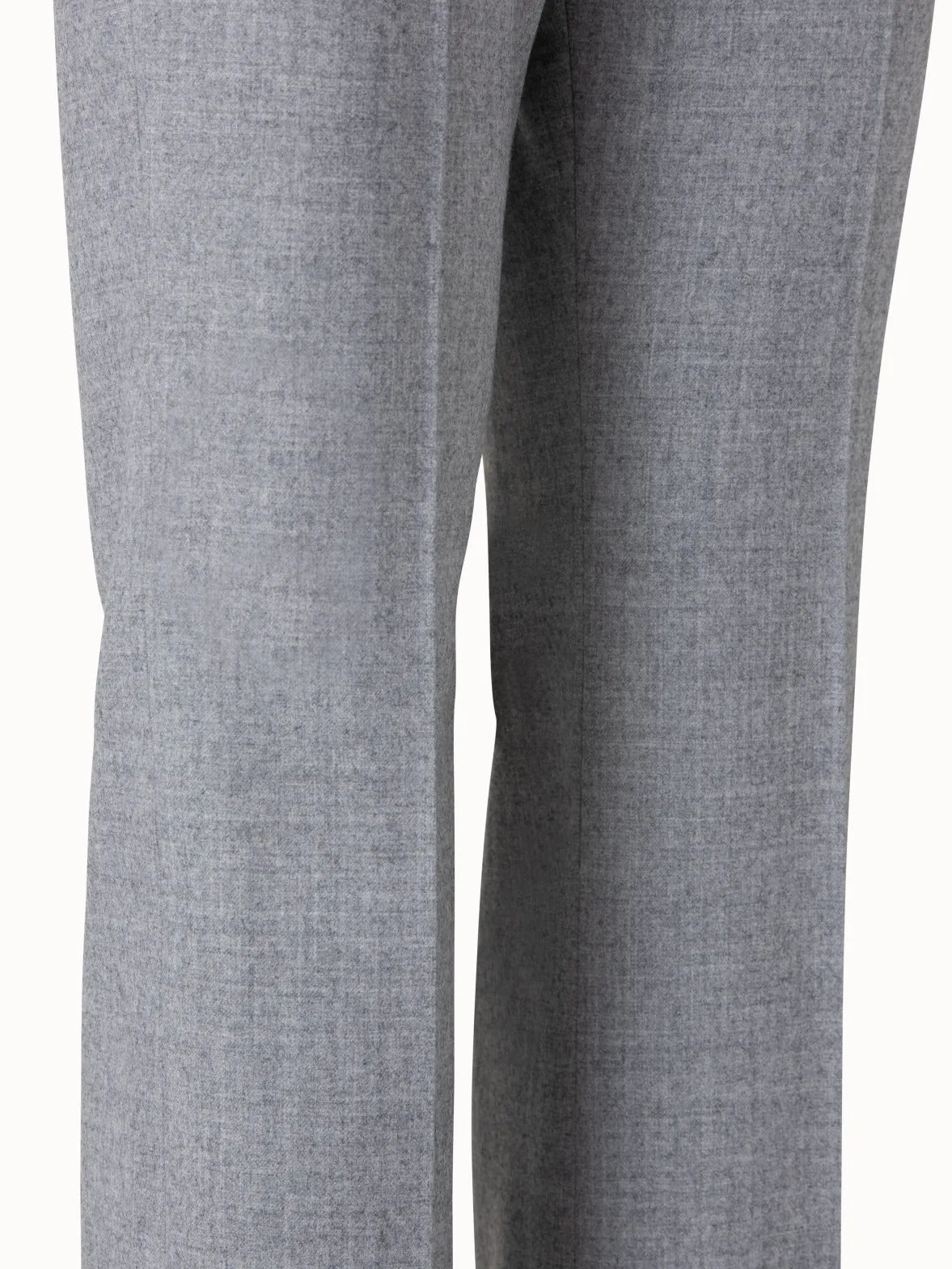 Wool Stretch Flannel Bootcut Pants
