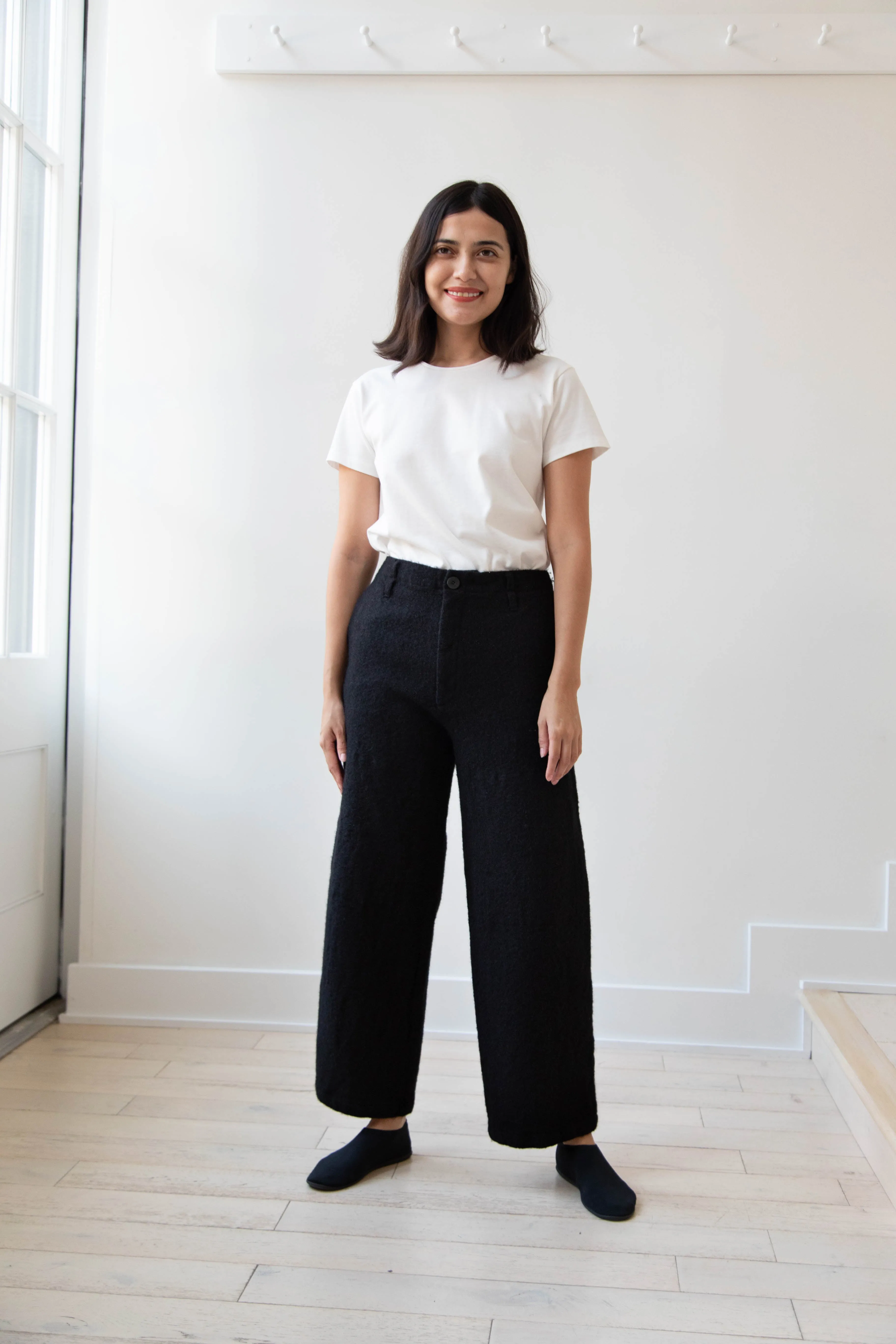 Wright & Doyle | Lozere Trousers in Ebony