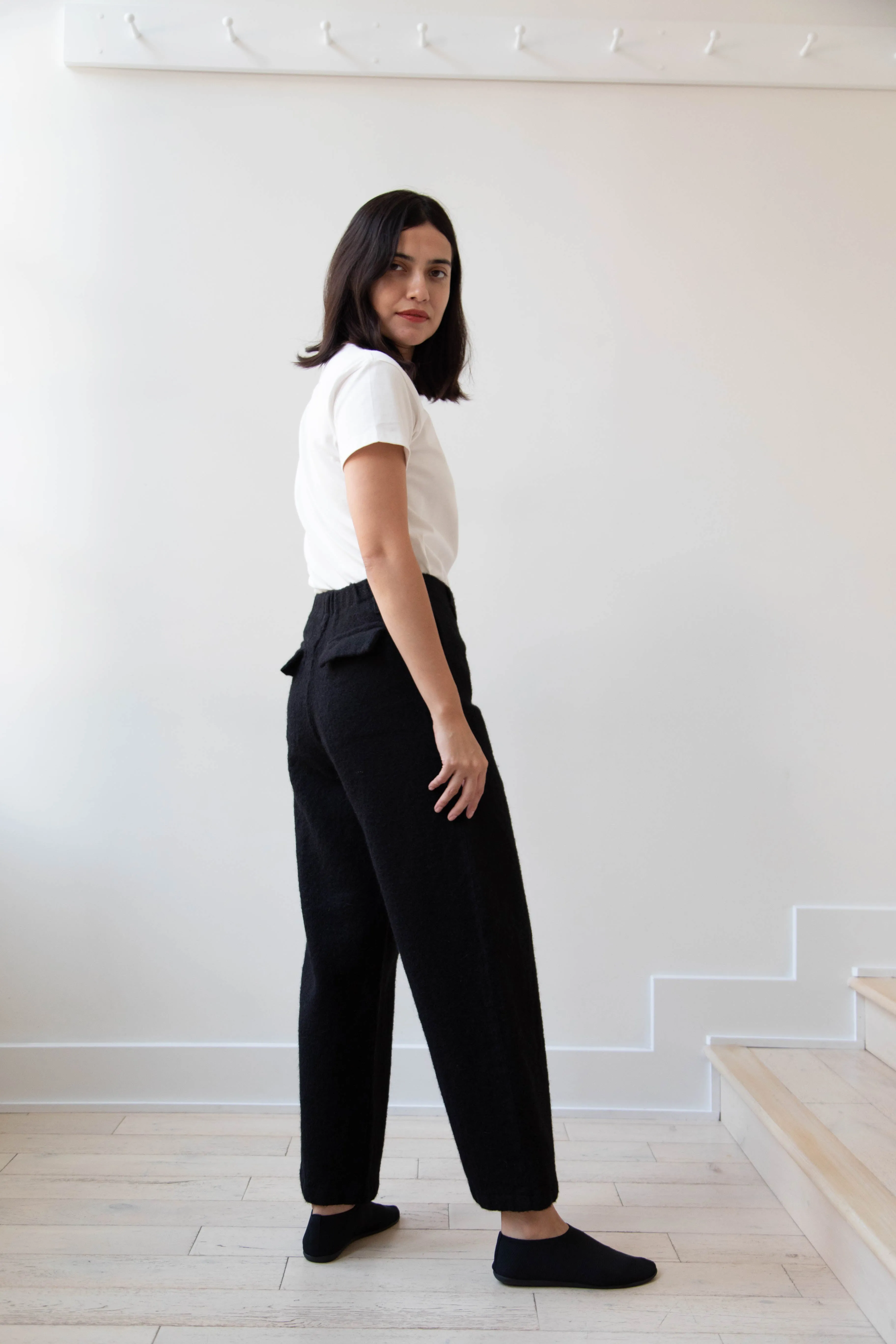 Wright & Doyle | Lozere Trousers in Ebony