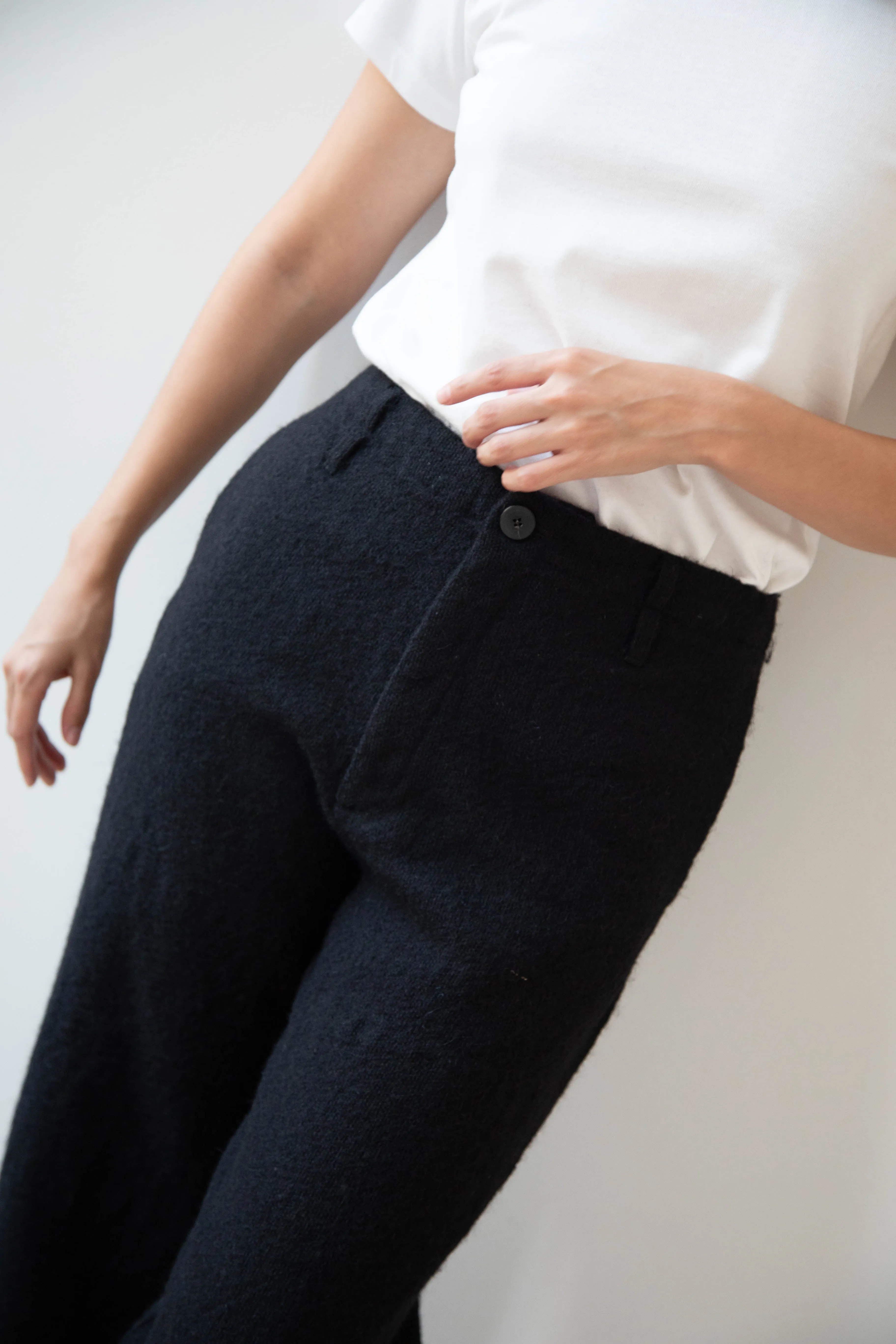 Wright & Doyle | Lozere Trousers in Ebony