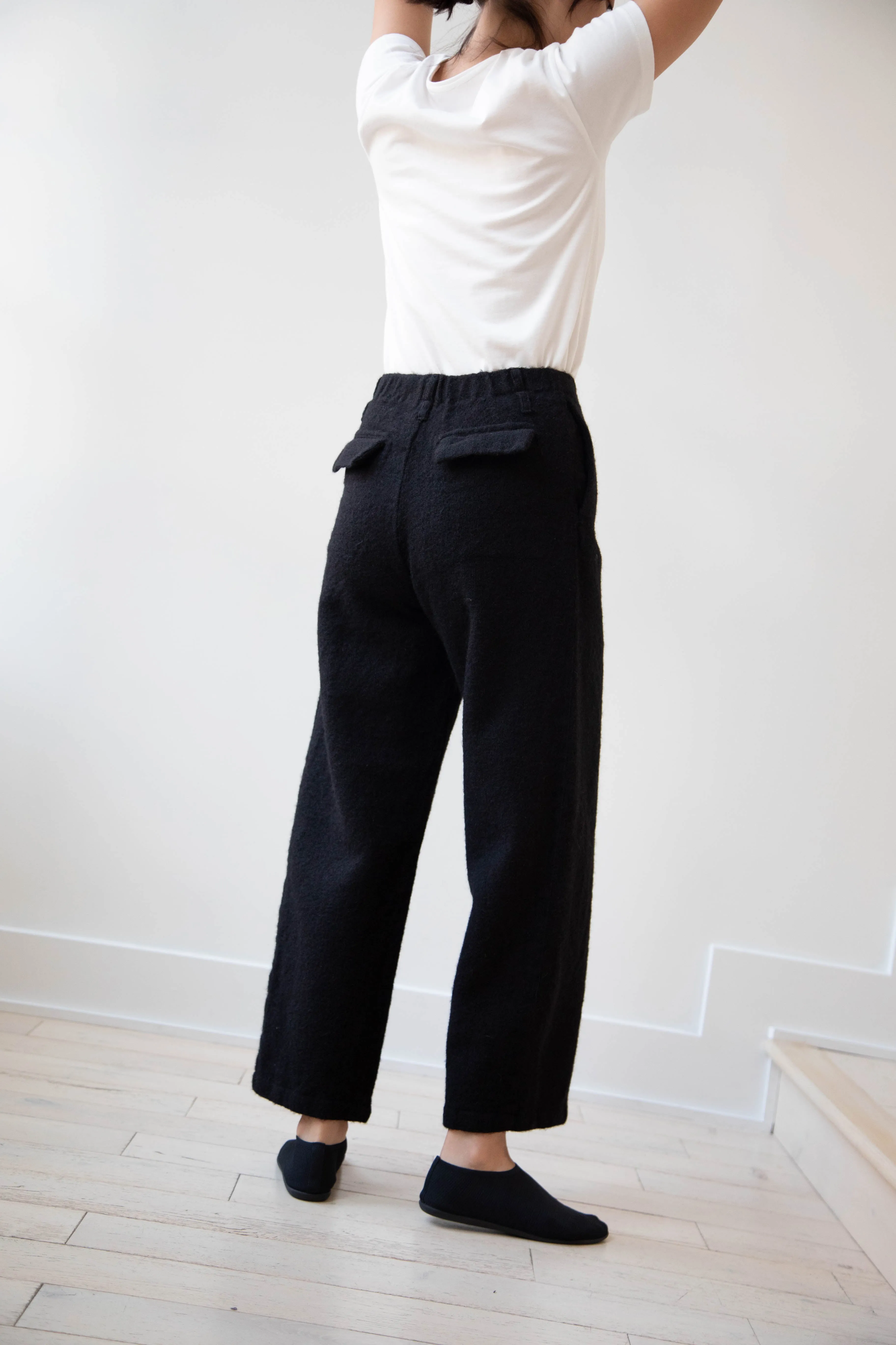 Wright & Doyle | Lozere Trousers in Ebony