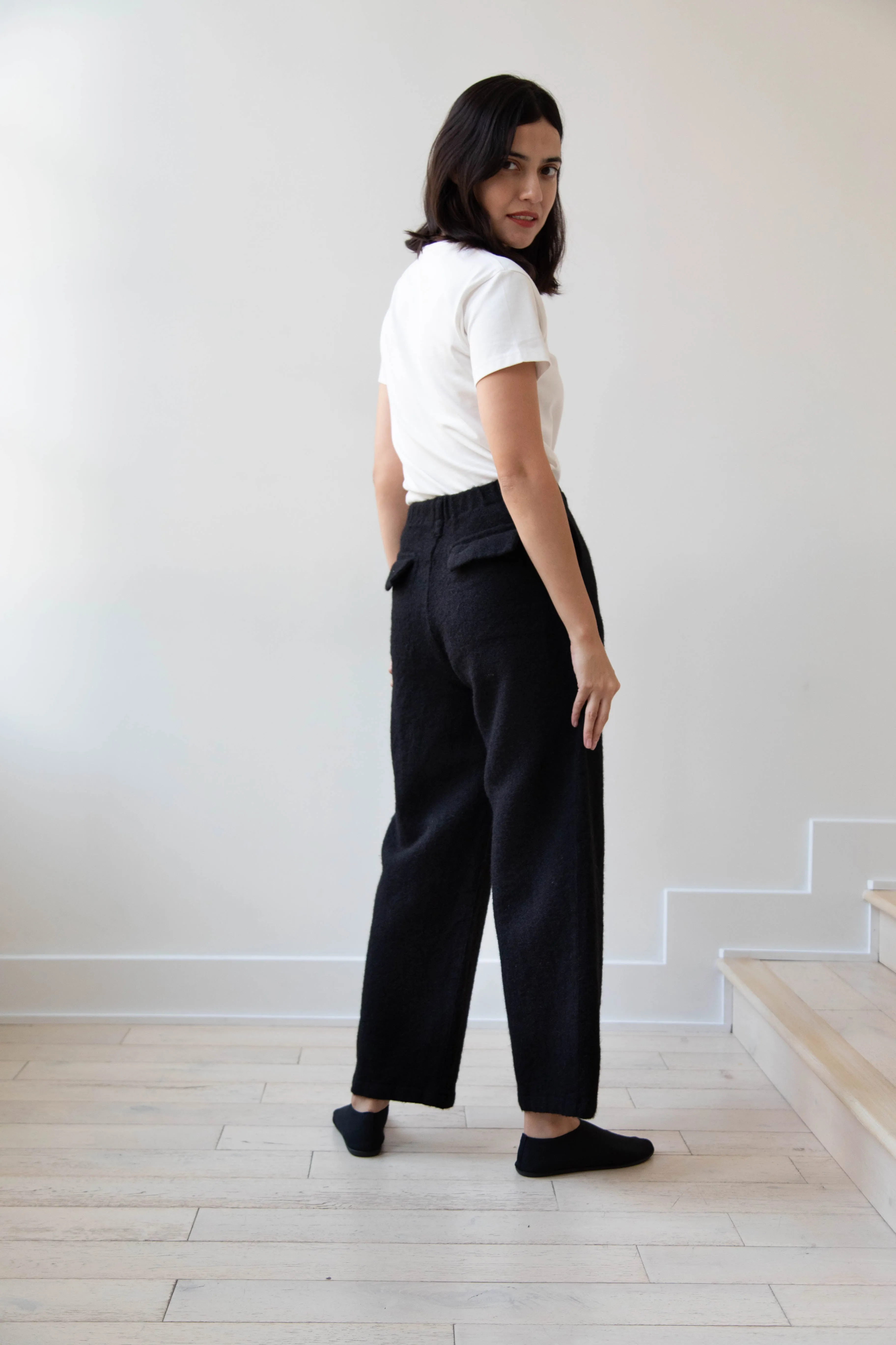Wright & Doyle | Lozere Trousers in Ebony