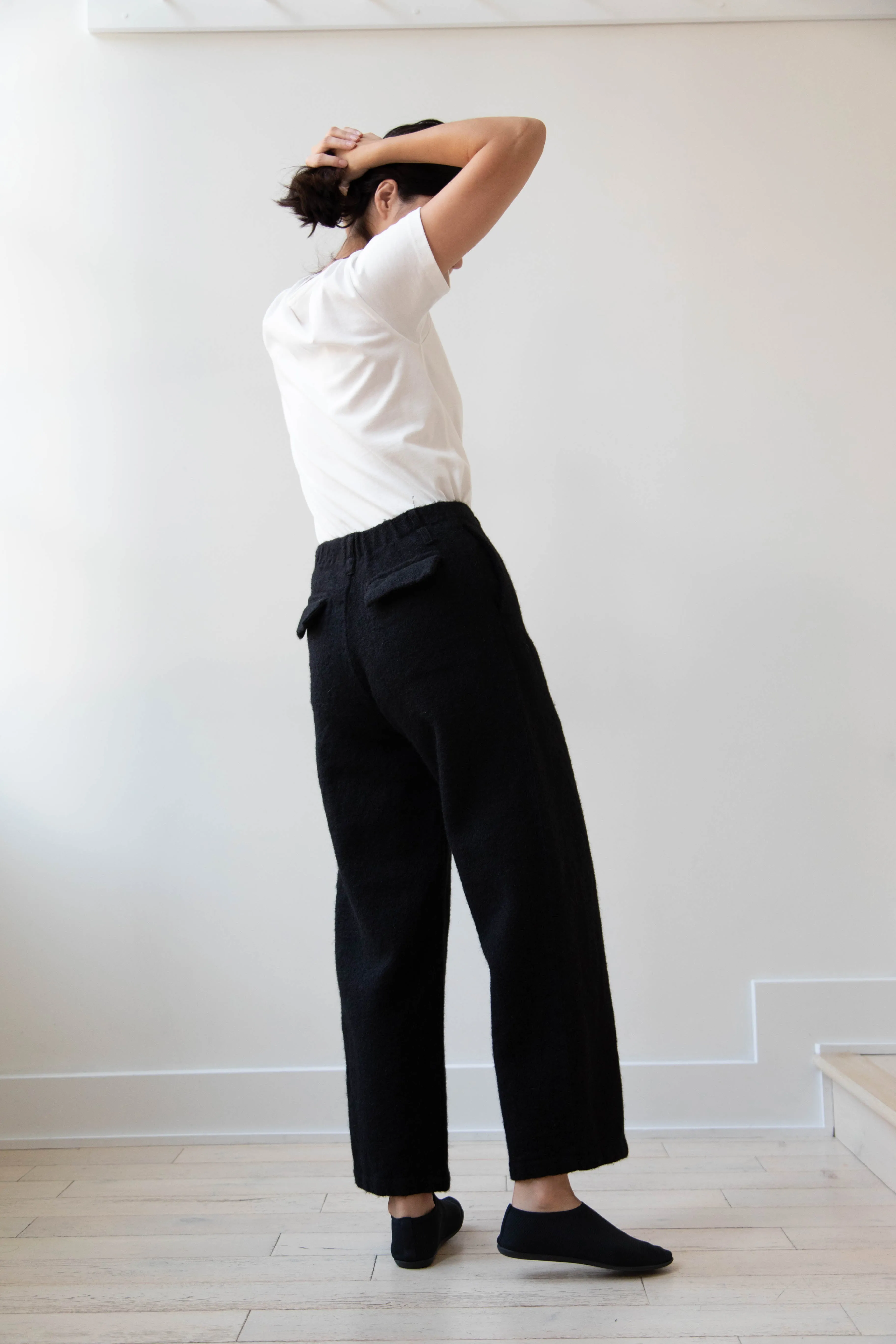 Wright & Doyle | Lozere Trousers in Ebony