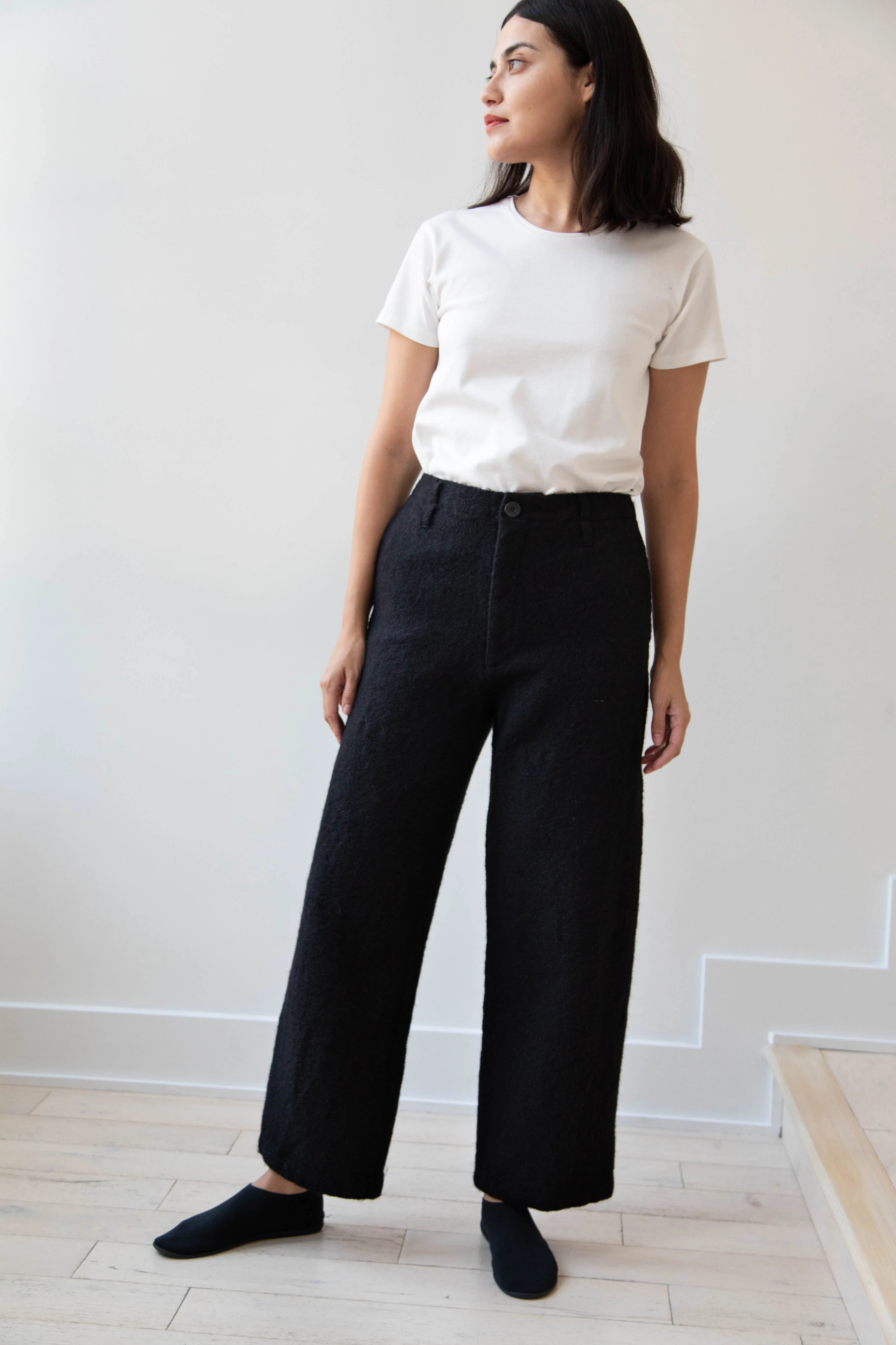 Wright & Doyle | Lozere Trousers in Ebony