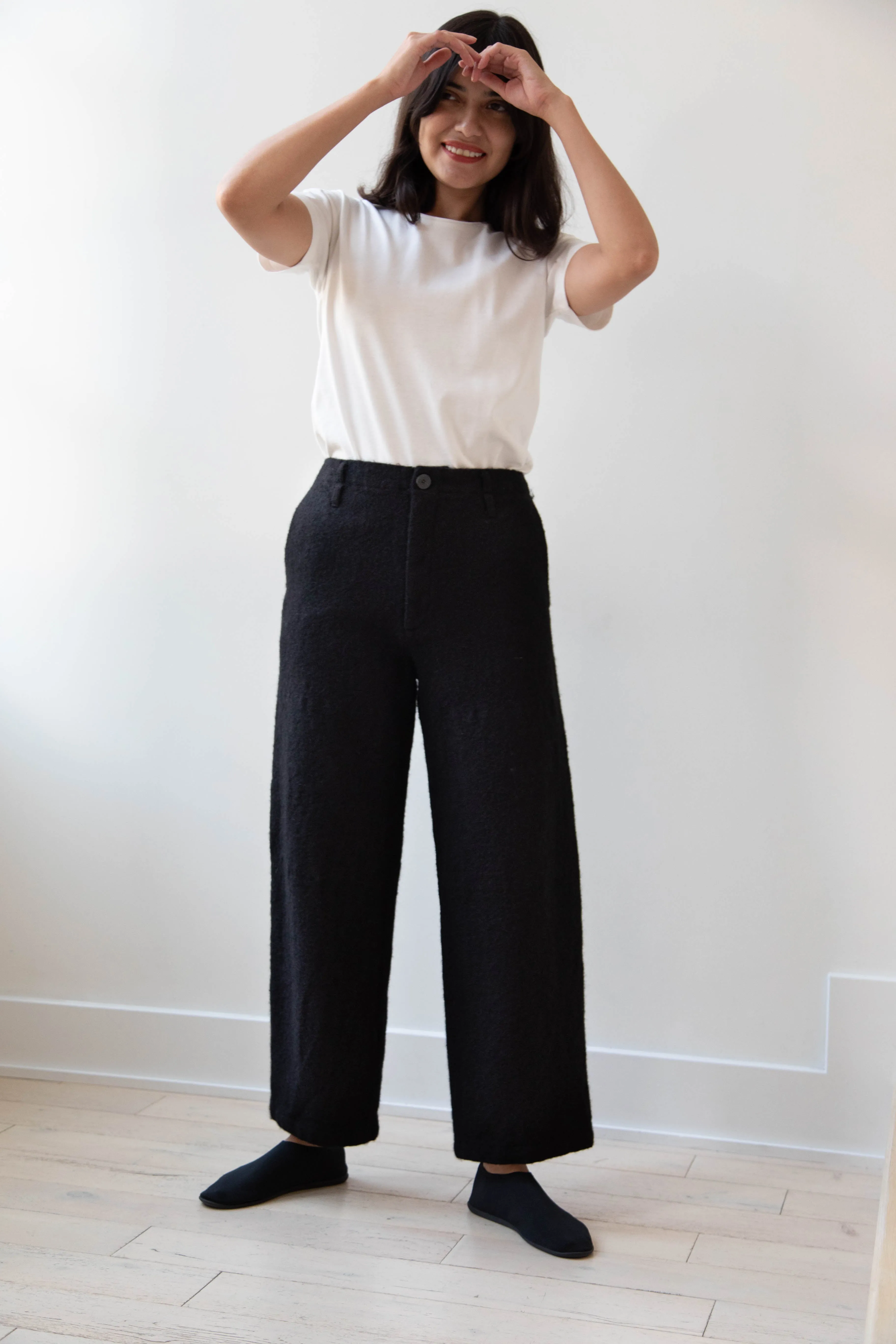 Wright & Doyle | Lozere Trousers in Ebony