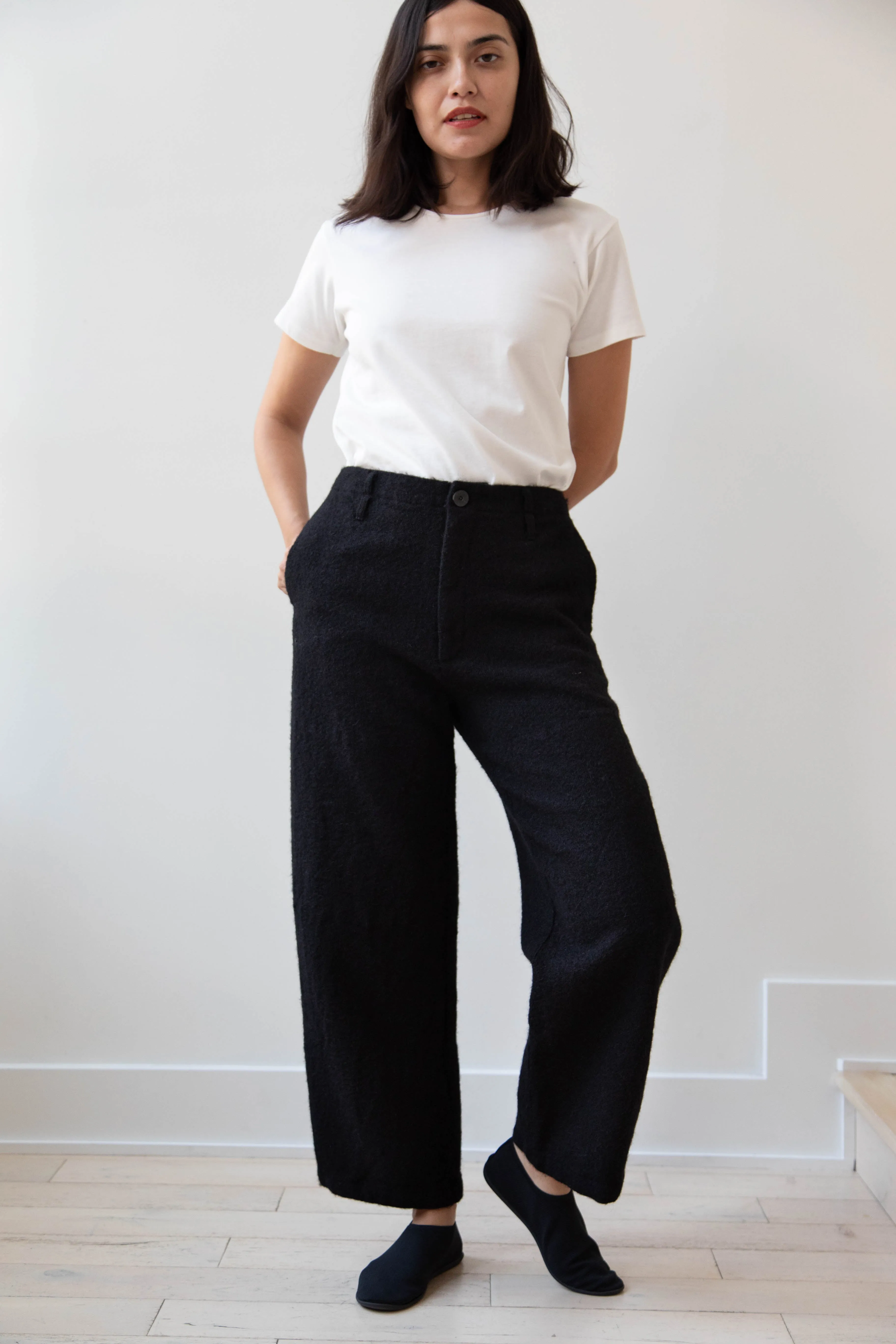 Wright & Doyle | Lozere Trousers in Ebony