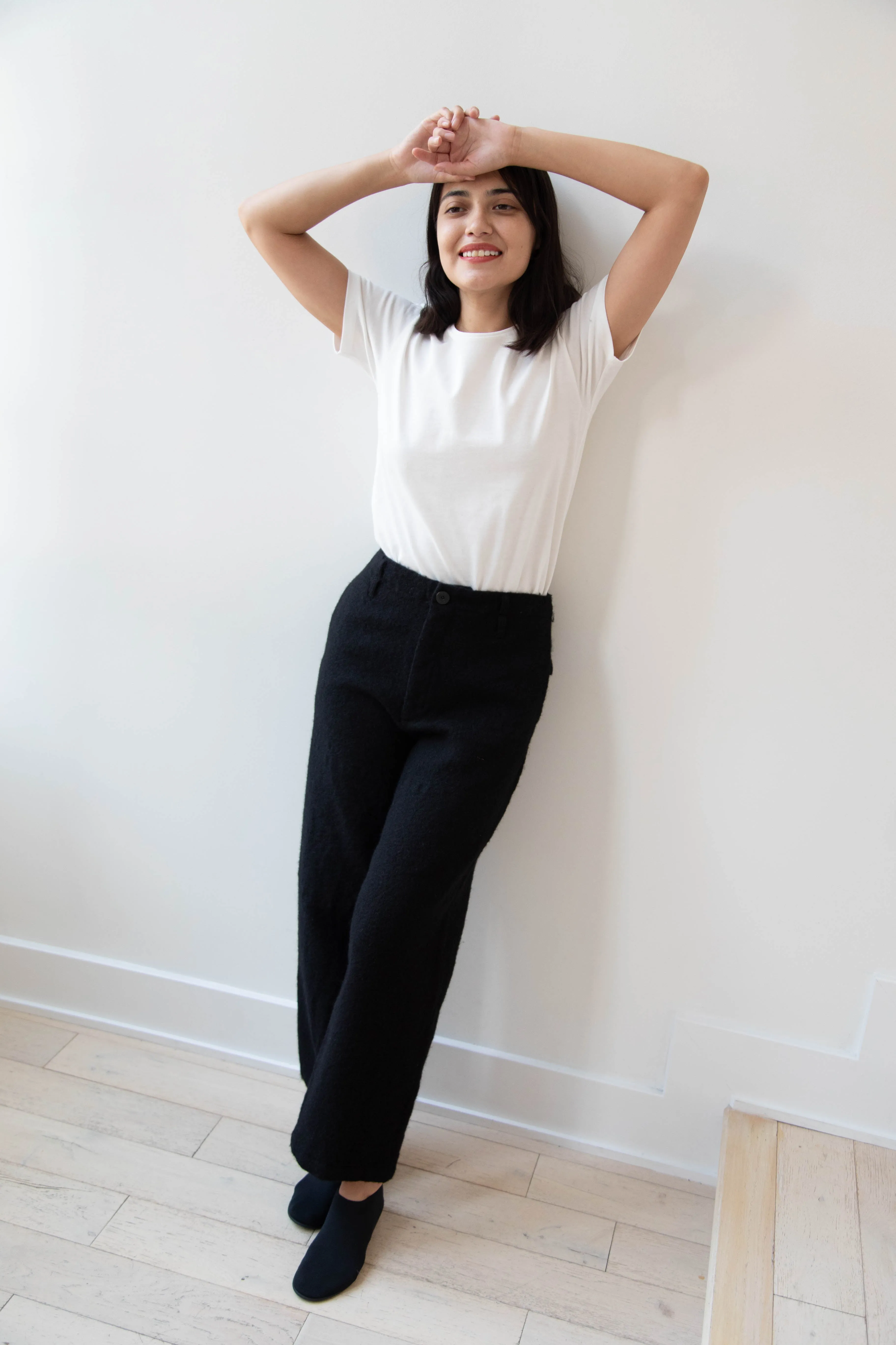 Wright & Doyle | Lozere Trousers in Ebony