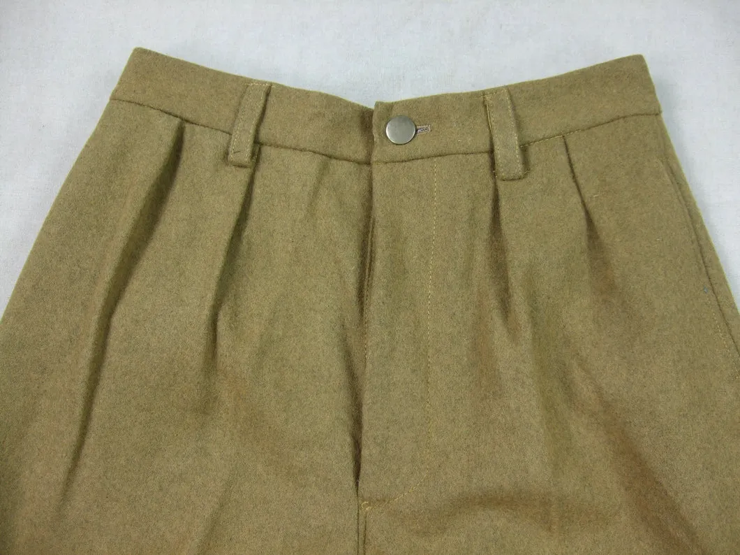 WWII WW2 China Chinese KMT Wool Field Uniform Pants