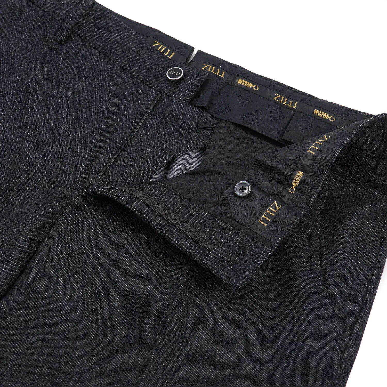 Zilli 'Denim' Twill Wool Pants