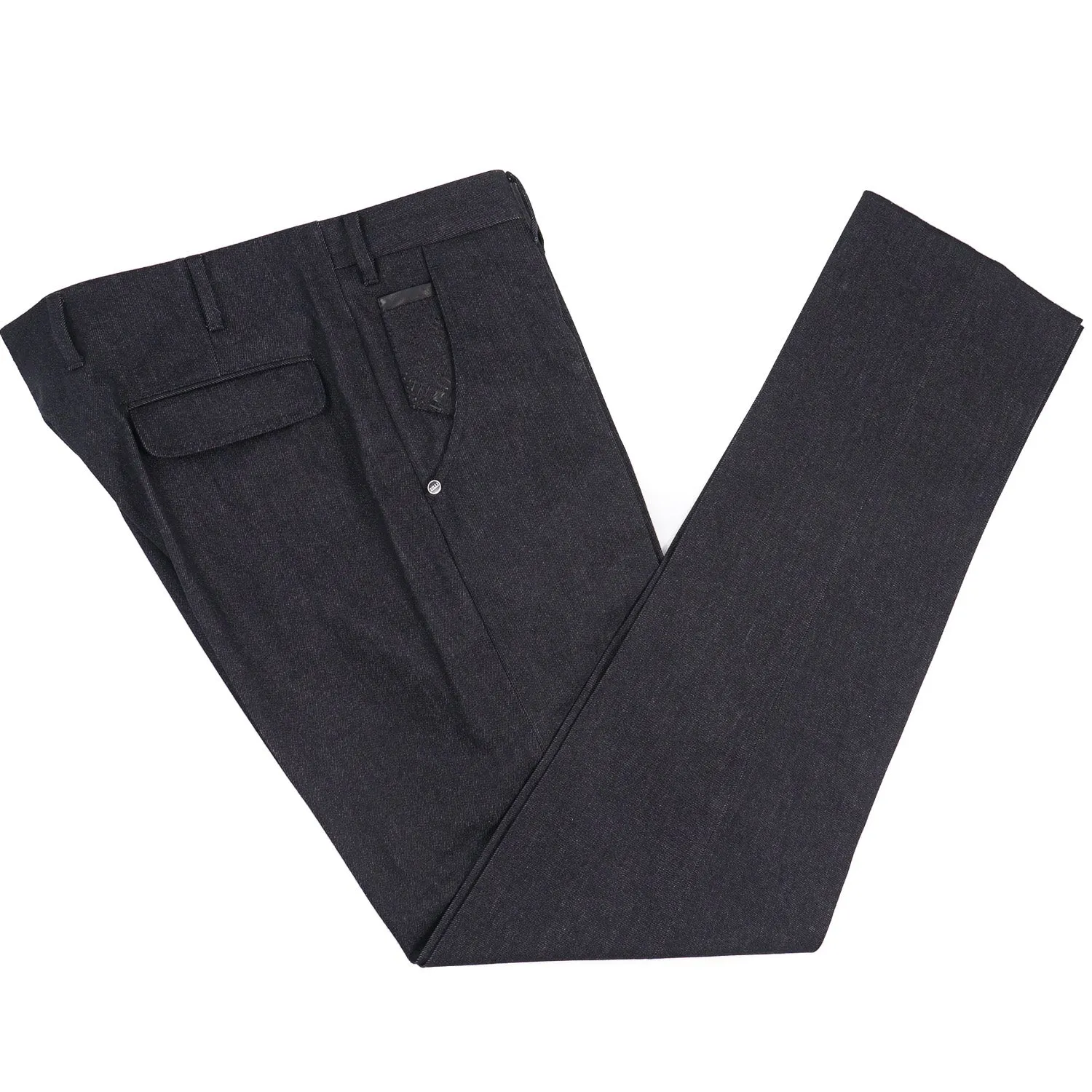 Zilli 'Denim' Twill Wool Pants
