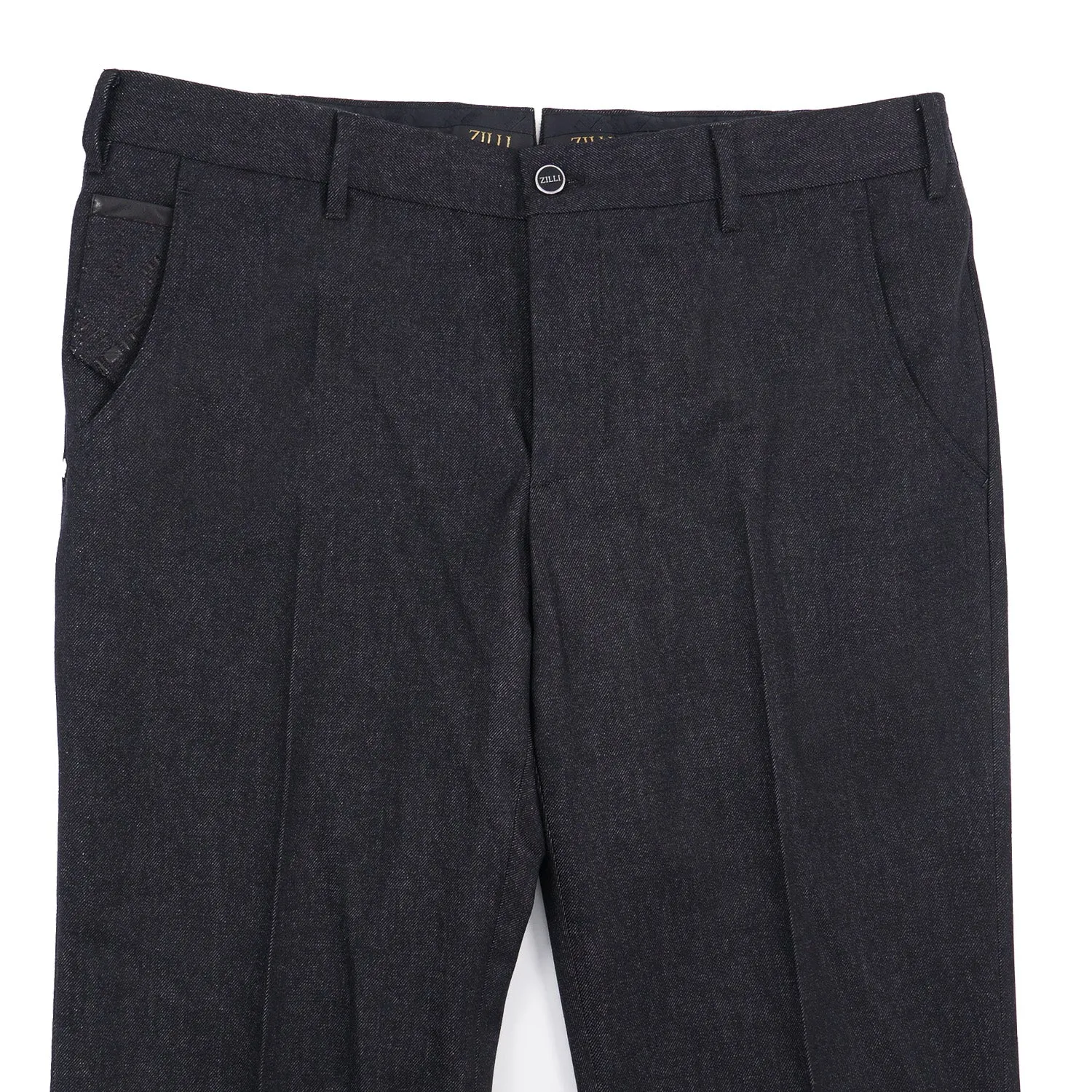Zilli 'Denim' Twill Wool Pants